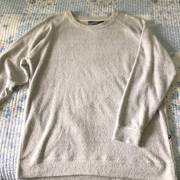 poodle fleece sweatshirt